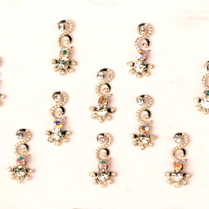 Buy online silver bindis, silver jewelry, Indian jewelry, wedding bindis, bridal bindis