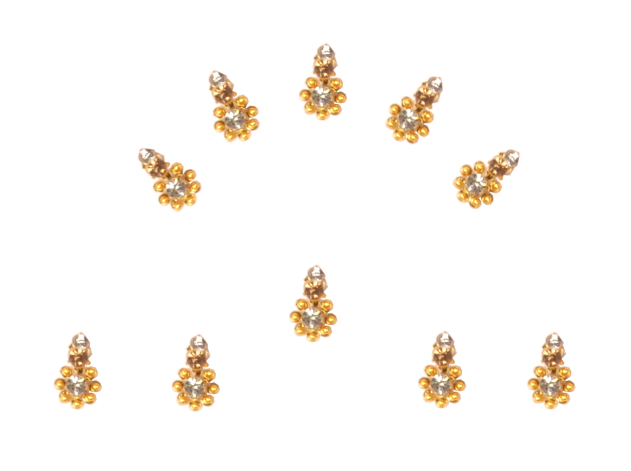 Premium Gold Bindi VDE173