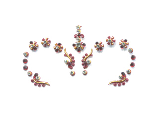 Bridal bindi discount