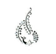 Small peacock tattoos