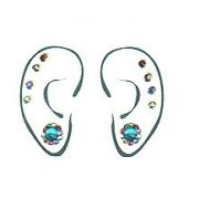 sticker face jewels