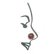 rhinestones face sticker