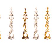 Designer long bindis